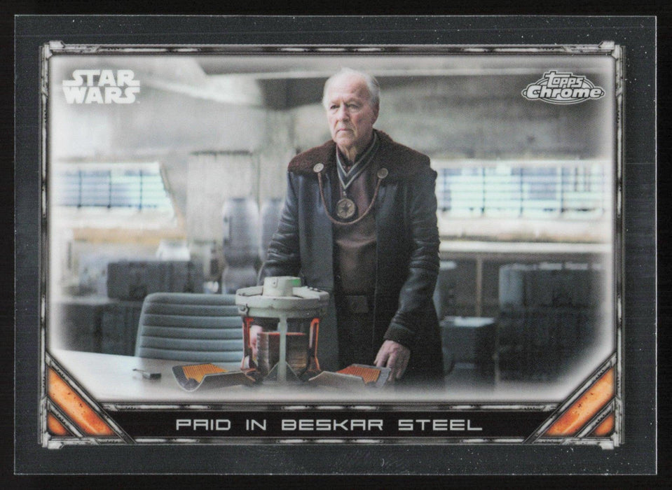 Paid in Beskar Steel 2022 Topps Chrome Star Wars Mandalorian # S1-14 - Collectible Craze America