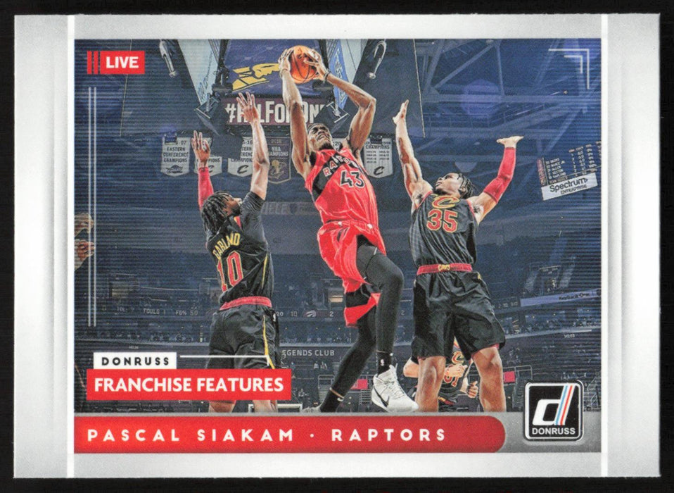 Pascal Siakam 2021 Donruss Franchise Features # 9 Toronto Raptors - Collectible Craze America