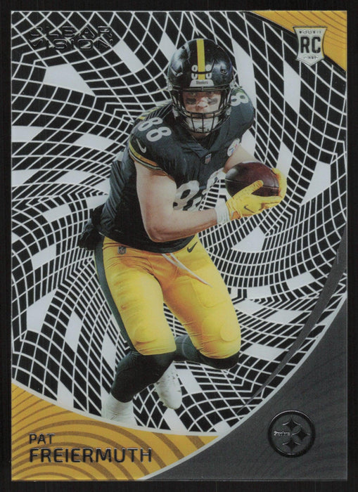 Pat Freiermuth 2021 Panini Chronicles Clear Vision # CVR-20 RC Pittsburgh Steelers - Collectible Craze America