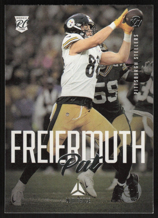 Pat Freiermuth 2021 Panini Chronicles Luminance # 222 RC Pittsburgh Steelers - Collectible Craze America