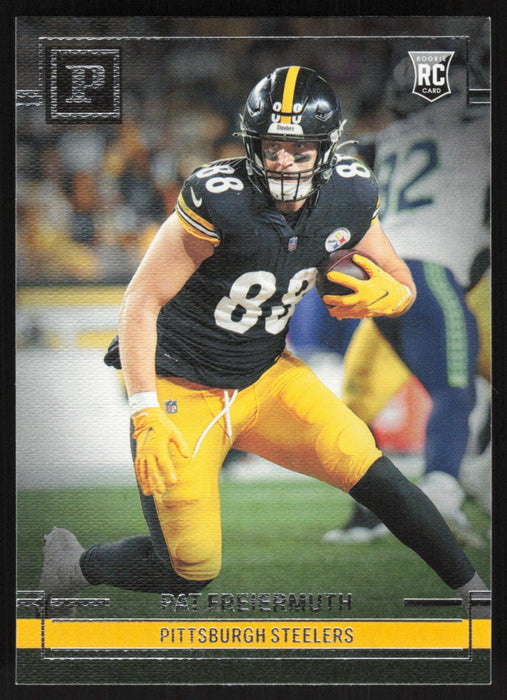 Pat Freiermuth 2021 Panini Chronicles Panini # PA-23 RC Pittsburgh Steelers - Collectible Craze America