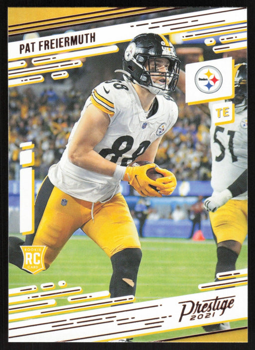 Pat Freiermuth 2021 Panini Chronicles Prestige # 232 RC Pittsburgh Steelers - Collectible Craze America