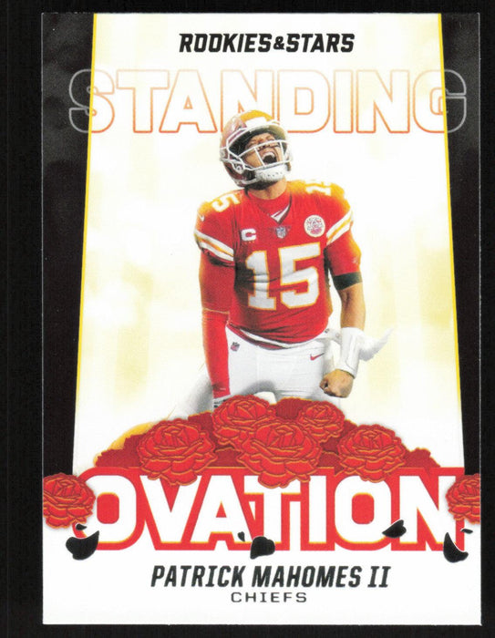 Patrick Mahomes II 2021 Panini Rookie & Stars # SO-1 Standing Ovation Kansas City Chiefs - Collectible Craze America