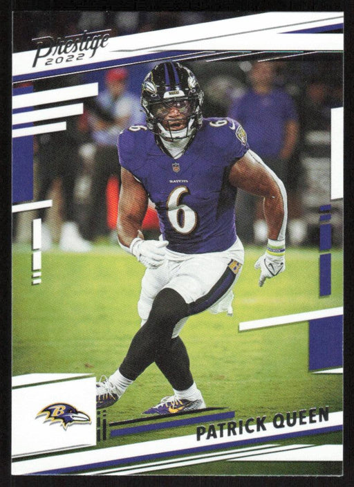 Patrick Queen 2022 Panini Prestige # 26 Baltimore Ravens - Collectible Craze America