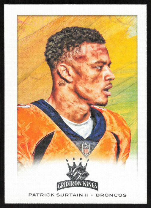 Patrick Surtain II 2021 Panini Chronicles Gridiron Kings # GK-37 RC Denver Broncos - Collectible Craze America