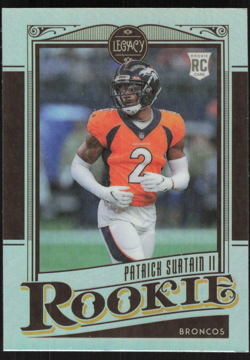 Patrick Surtain II 2021 Panini Chronicles Legacy Update Rookies Silver # 208 RC Denver Broncos - Collectible Craze America