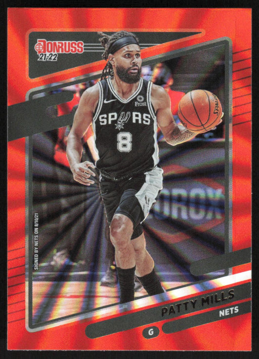 Patrick Williams 2021 Donruss # 127 Orange Holo Laser Chicago Bulls - Collectible Craze America
