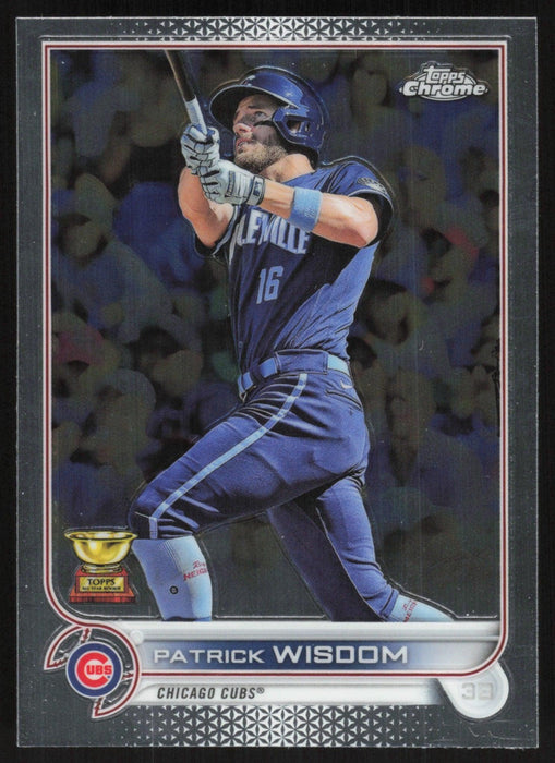 Patrick Wisdom 2022 Topps Chrome Baseball # 198 Chicago Cubs Base - Collectible Craze America