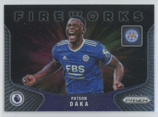 Patson Daka 2021 Panini Prizm Premier League Soccer # 8 - Collectible Craze America