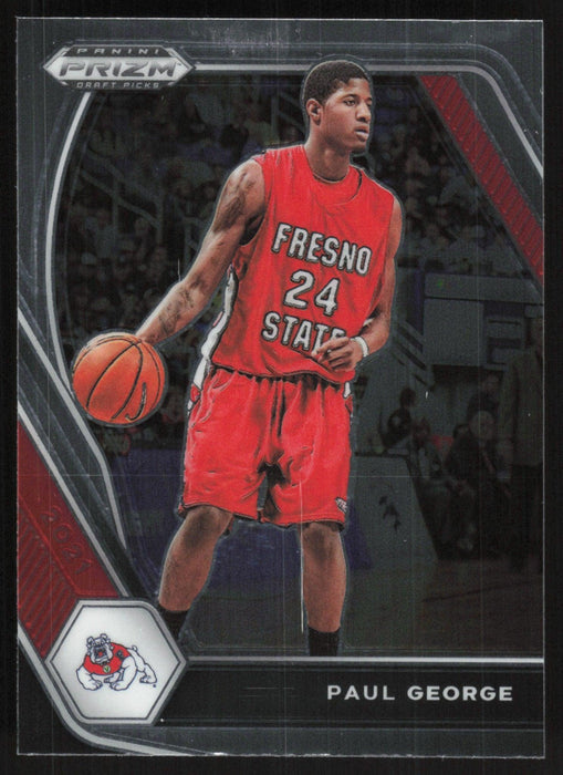 Paul George 2021 Panini Prizm Draft Picks # 69 Fresno State Bulldogs - Collectible Craze America