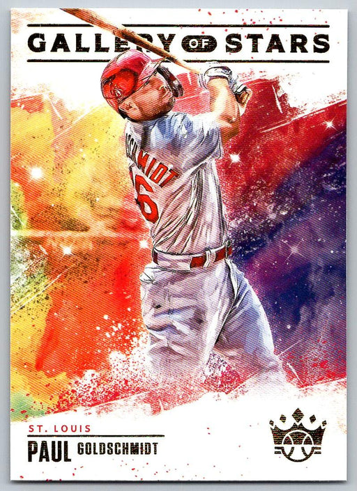 Paul Goldschmidt 2022 Panini Diamond Kings # GS-13 Gallery of Stars St. Louis Cardinals - Collectible Craze America