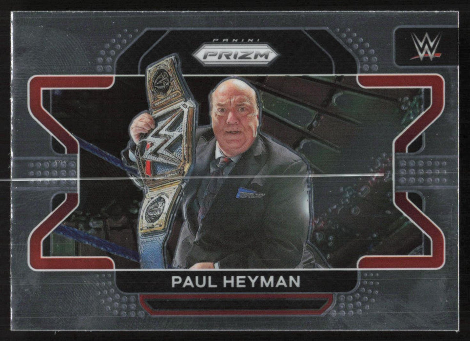 Paul Heyman 2022 Panini Prizm WWE # 55 Base SmackDown - Collectible Craze America