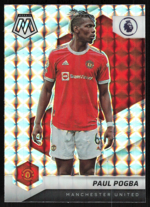 Paul Pogba 2021 Panini Mosaic Premier League # 149 Mosaic Prizm Manchester United - Collectible Craze America