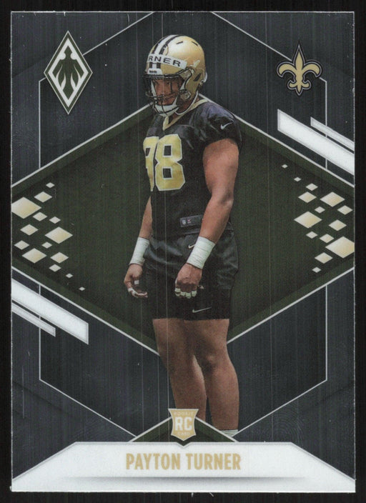 Payton Turner 2021 Panini Phoenix Football # 153 RC New Orleans Saints Base - Collectible Craze America