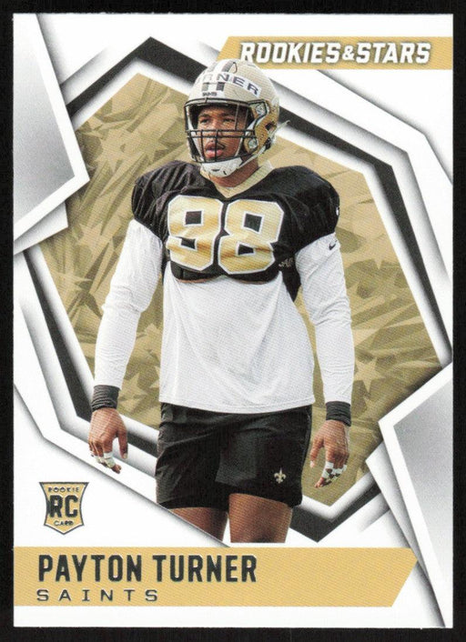 Payton Turner 2021 Panini Rookies & Stars # 148 RC New Orleans Saints Base - Collectible Craze America