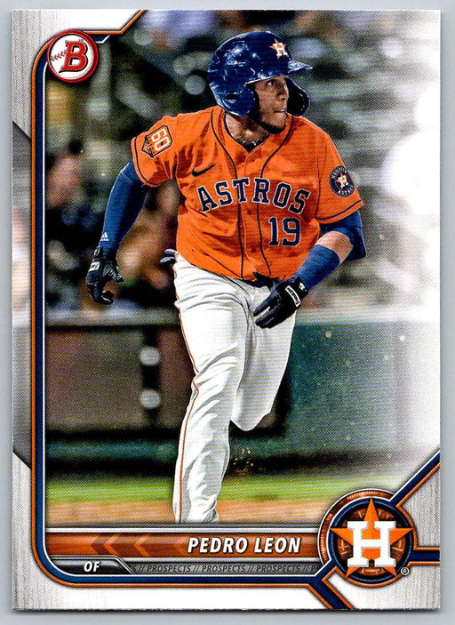 Pedro Leon 2022 Bowman Prospects # BP-115 Houston Astros - Collectible Craze America