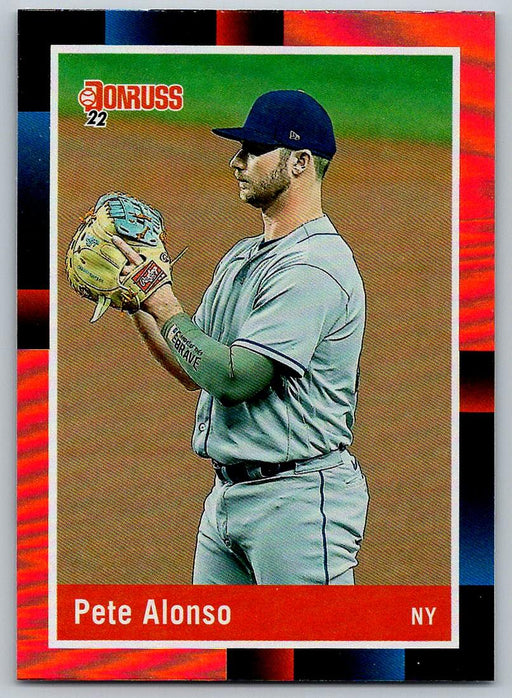 Pete Alonso 2022 Donruss Baseball # 247 Holo Red New York Mets - Collectible Craze America