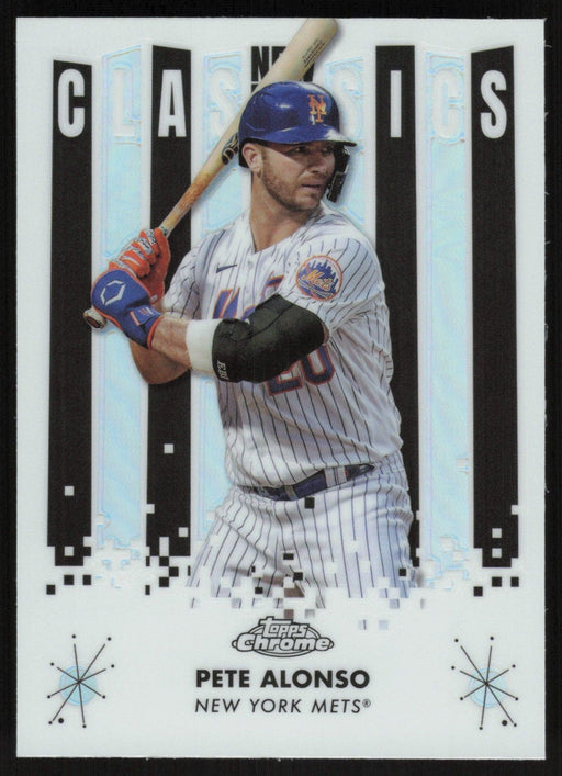 Pete Alonso 2022 Topps Chrome Baseball New Classics # NC-8 New York Mets - Collectible Craze America