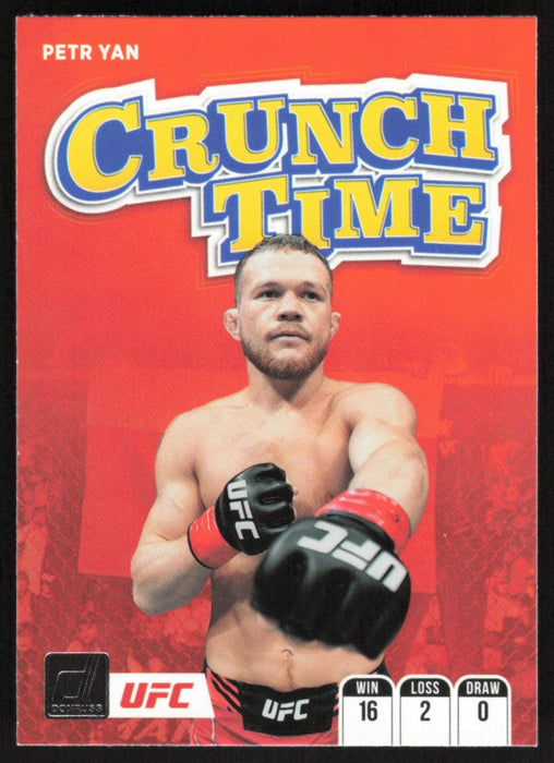 Petr Yan 2022 Panini Donruss UFC Crunch Time # 10 Bantamweight - Collectible Craze America