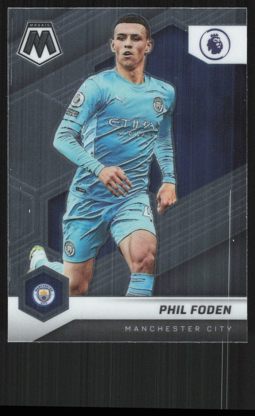 Phil Foden 2021 Panini Mosaic Premier League # 17 Manchester City Base - Collectible Craze America