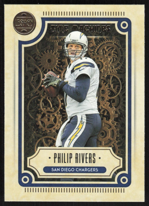 Philip Rivers 2022 Panini Legacy Time Machines # TM-14 San Diego Chargers - Collectible Craze America