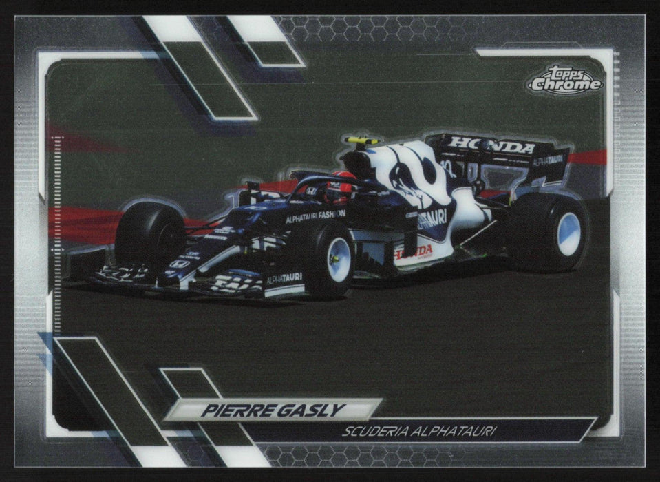 Pierre Gasly 2021 Topps Chrome Formula 1 # 108 Scuderia AlphaTauri - Collectible Craze America