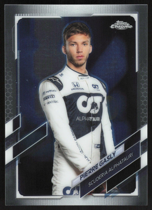 Pierre Gasly 2021 Topps Chrome Formula 1 # 13 Scuderia AlphaTauri - Collectible Craze America