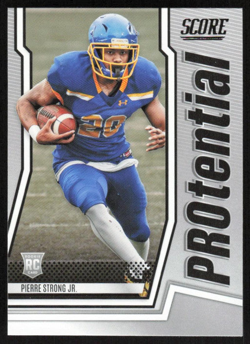 Pierre Strong Jr. 2022 Panini Score Football # P-PS RC PROtential South Dakota State Jackrabbits - Collectible Craze America