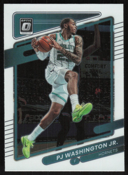 PJ Washington Jr. 2021 Panini Donruss Optic # 110 Charlotte Hornets Base - Collectible Craze America