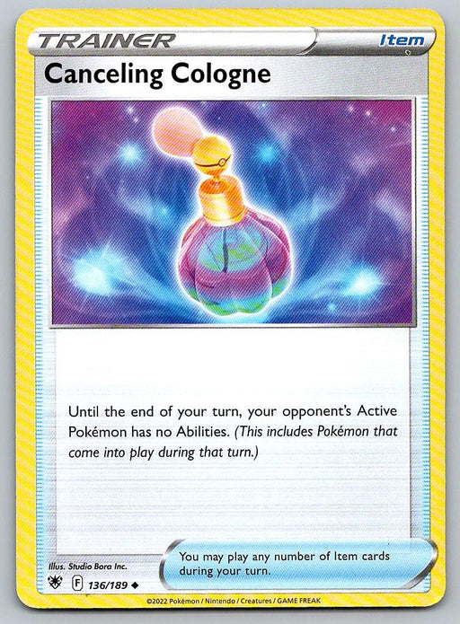 Pokemon Sword & Shield Astral Radiance 136/189 Canceling Cologne - Collectible Craze America