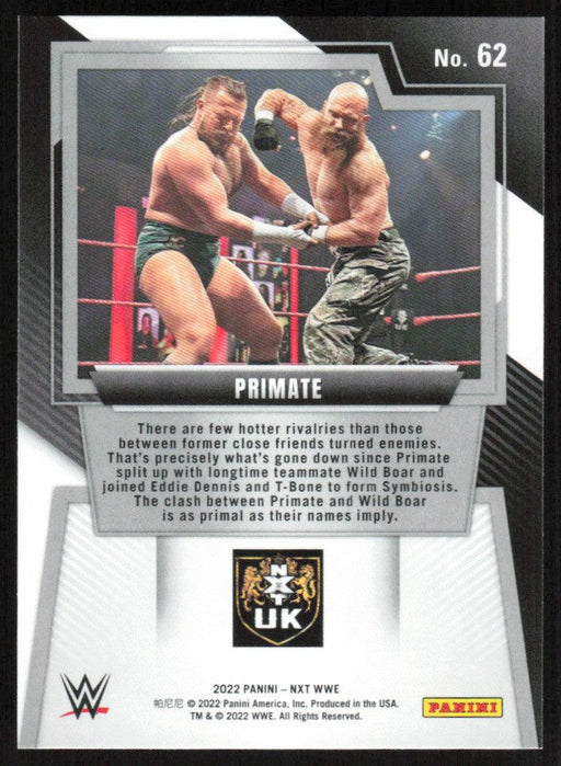 Primate 2022 Panini NXT WWE # 62 RC Base NXT UK - Collectible Craze America