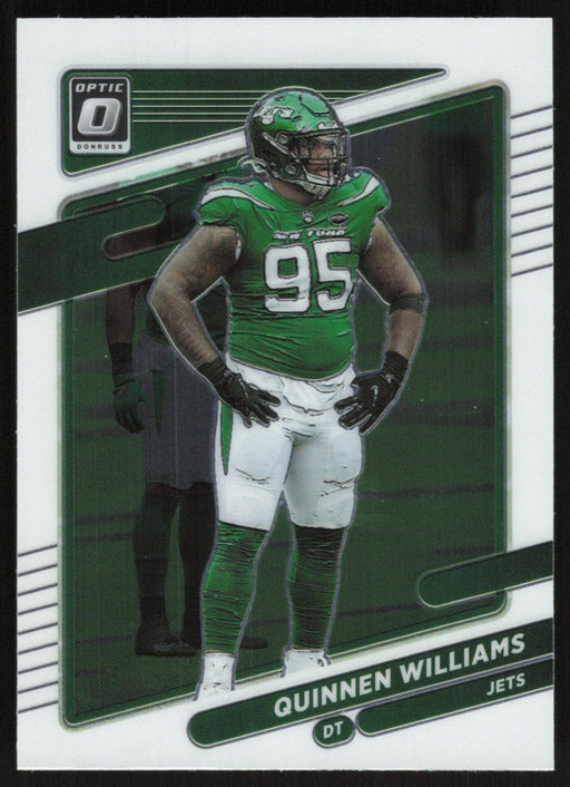 Quinnen Williams 2021 Donruss Optic # 73 New York Jets - Collectible Craze America