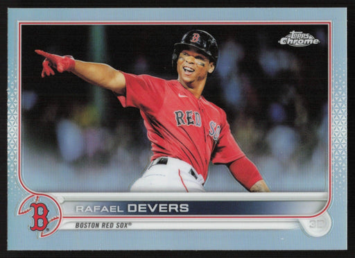 Rafael Devers 2022 Topps Chrome Baseball # 171 Refractor Boston Red Sox - Collectible Craze America