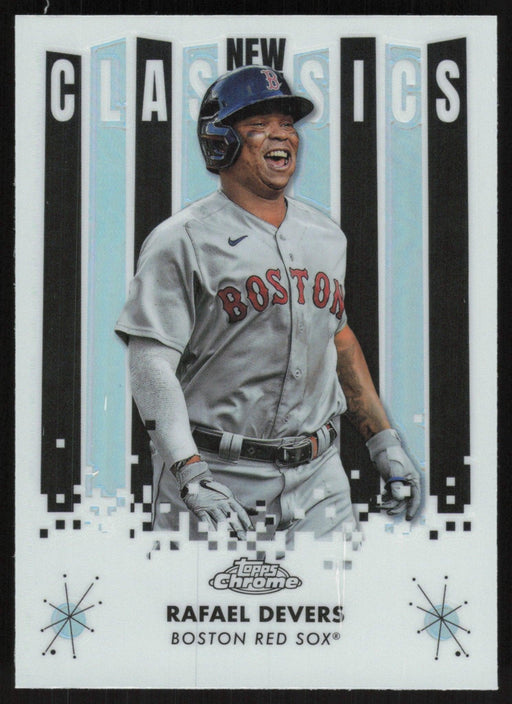 Rafael Devers 2022 Topps Chrome # NC-9 New Classics Boston Red Sox - Collectible Craze America