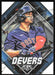 Rafael Devers 2022 Topps Fire Baseball # 11 Boston Red Sox Base - Collectible Craze America