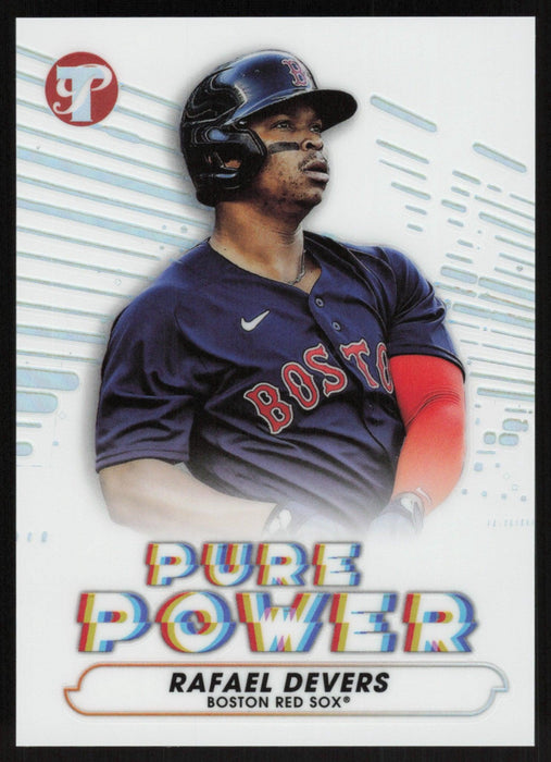 Rafael Devers 2022 Topps Pristine # PP-16 Pure Power Insert Boston Red Sox - Collectible Craze America