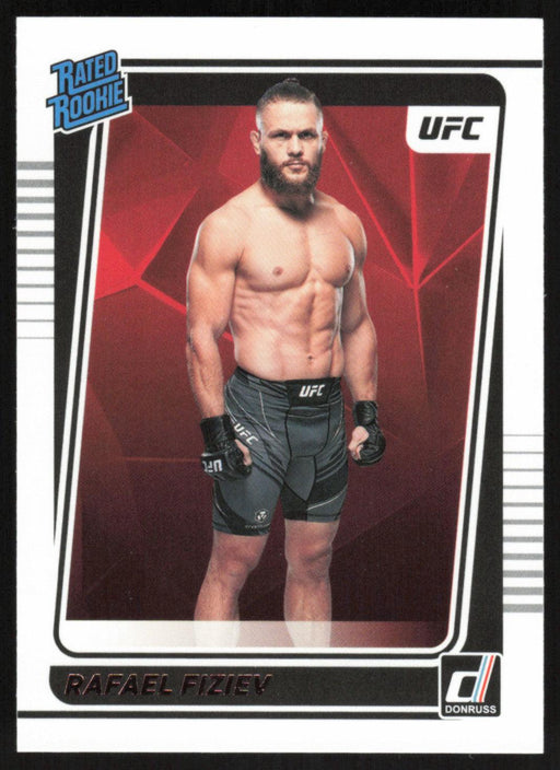 Rafael Fiziev 2022 Panini Donruss UFC Rated Rookie # 212 RC Lightweight - Collectible Craze America