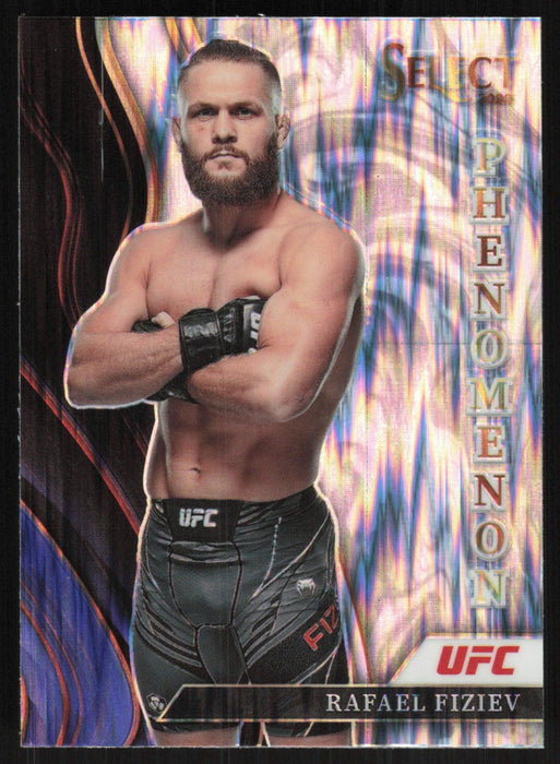 Rafael Fiziev 2022 Panini Select UFC # 17 Phenomenon Prizm - Collectible Craze America