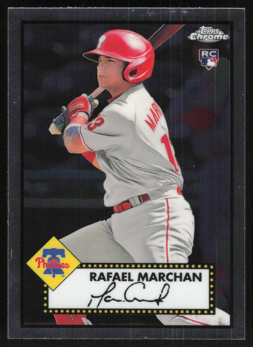 Rafael Marchan 2021 Topps Chrome Platinum Anniversary # 76 RC Philadelphia Phillies - Collectible Craze America