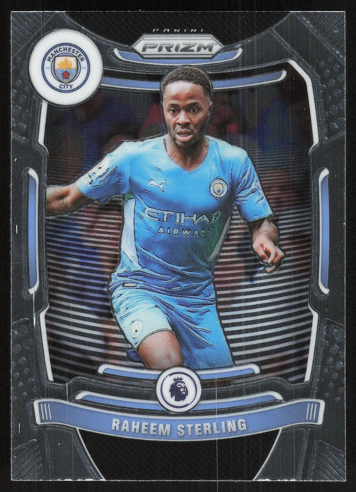 Raheem Sterling 2021 Panini Prizm Premier League # 10 Manchester City - Collectible Craze America