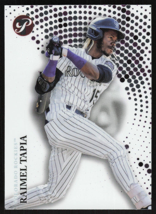 Raimel Tapia 2022 Topps Pristine Baseball # 52 Colorado Rockies - Collectible Craze America