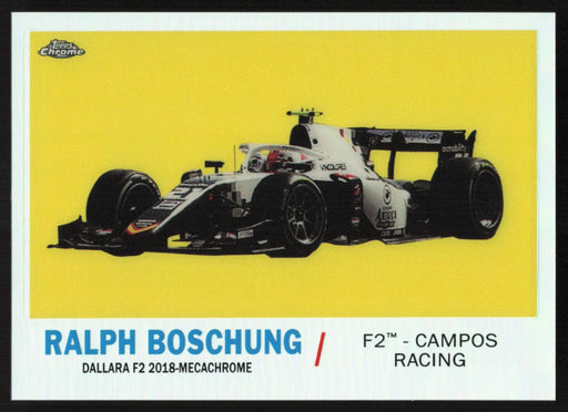 Ralph Boschung 2021 Topps Chrome Formula 1 1961 Topps Sports Cars # T61-RB Insert - Collectible Craze America