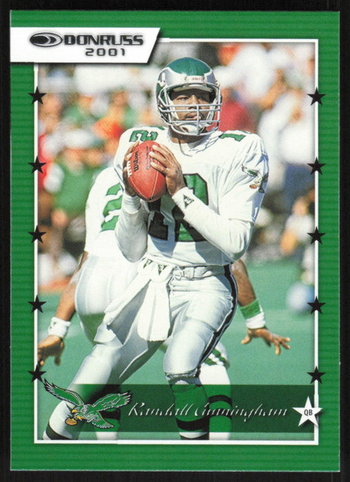 Randall Cunningham 2021 Donruss Retro 2001 # 01-13 Philadelphia Eagles - Collectible Craze America