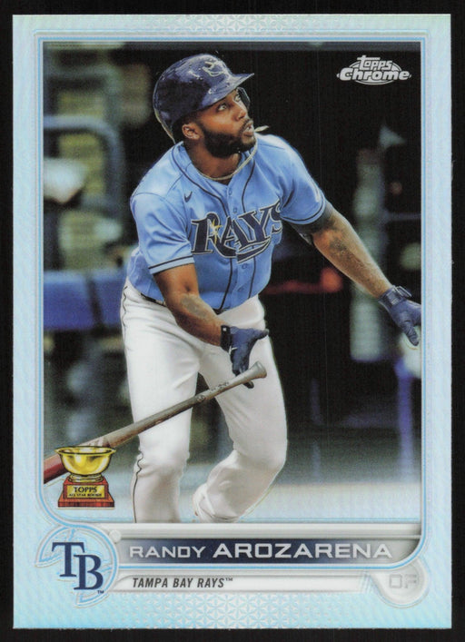 Randy Arozarena 2022 Topps Chrome # 161 Refractor Tampa Bay Rays - Collectible Craze America