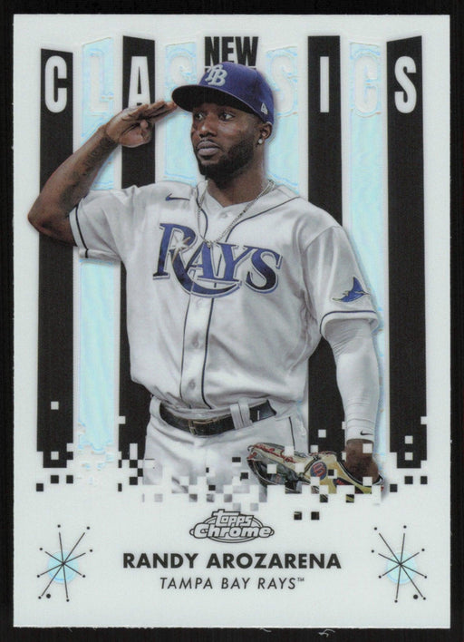 Randy Arozarena 2022 Topps Chrome Baseball New Classics # NC-14 Tampa Bay Rays - Collectible Craze America