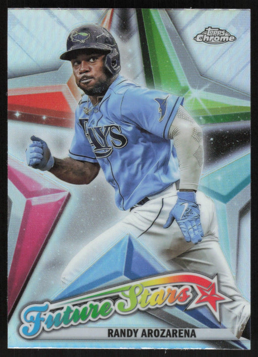 Randy Arozarena 2022 Topps Chrome # FS-6 Future Stars Tampa Bay Rays - Collectible Craze America