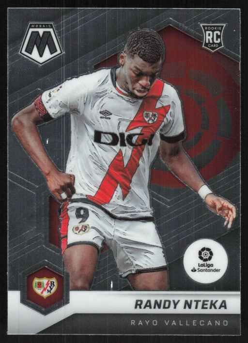 Randy Nteka 2021 Panini Mosaic La Liga # 148 RC Rayo Vallecano Base - Collectible Craze America