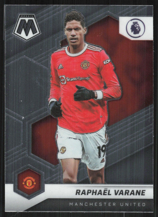 Raphael Varane 2021 Panini Mosaic Premier League # 150 Manchester United Base - Collectible Craze America