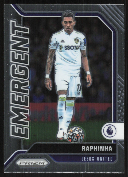 Raphinha 2021 Panini Prizm Premier League # 3 Emergent Leeds United - Collectible Craze America