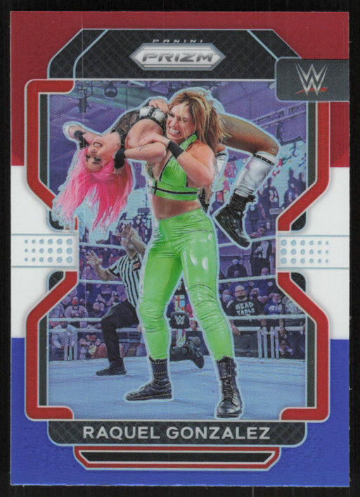 Raquel Gonzalez 2022 Panini Prizm WWE # 118 Red White Blue Prizm NXT 2.0 - Collectible Craze America